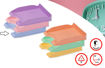 Picture of FAIBO DESK TRAYS STACKABLE PASTEL